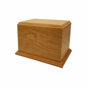 Vergennes Cherry Urn with a Natural Satin Finish