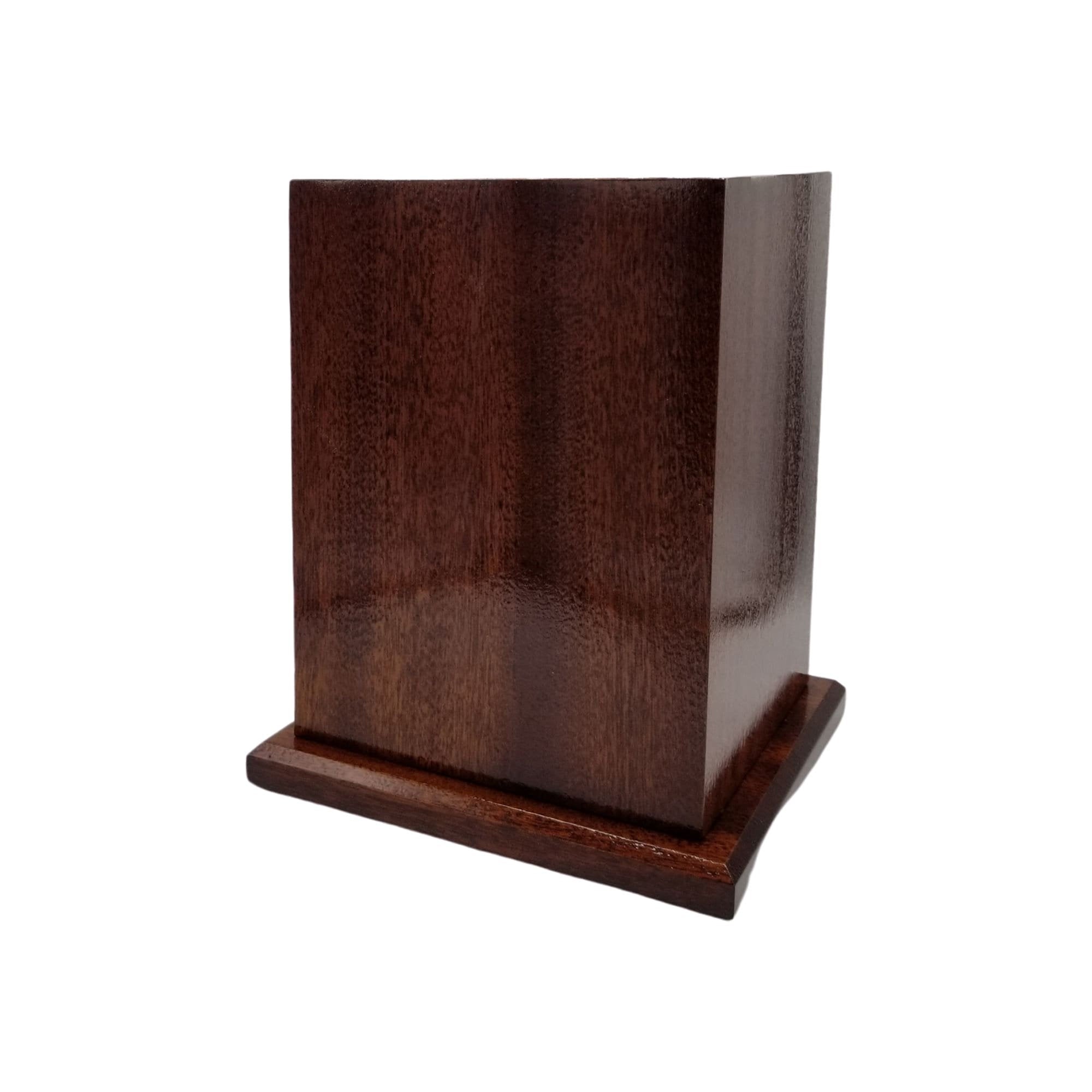 St Johnsbury Mahogany Urn with Baronial High Gloss Finish