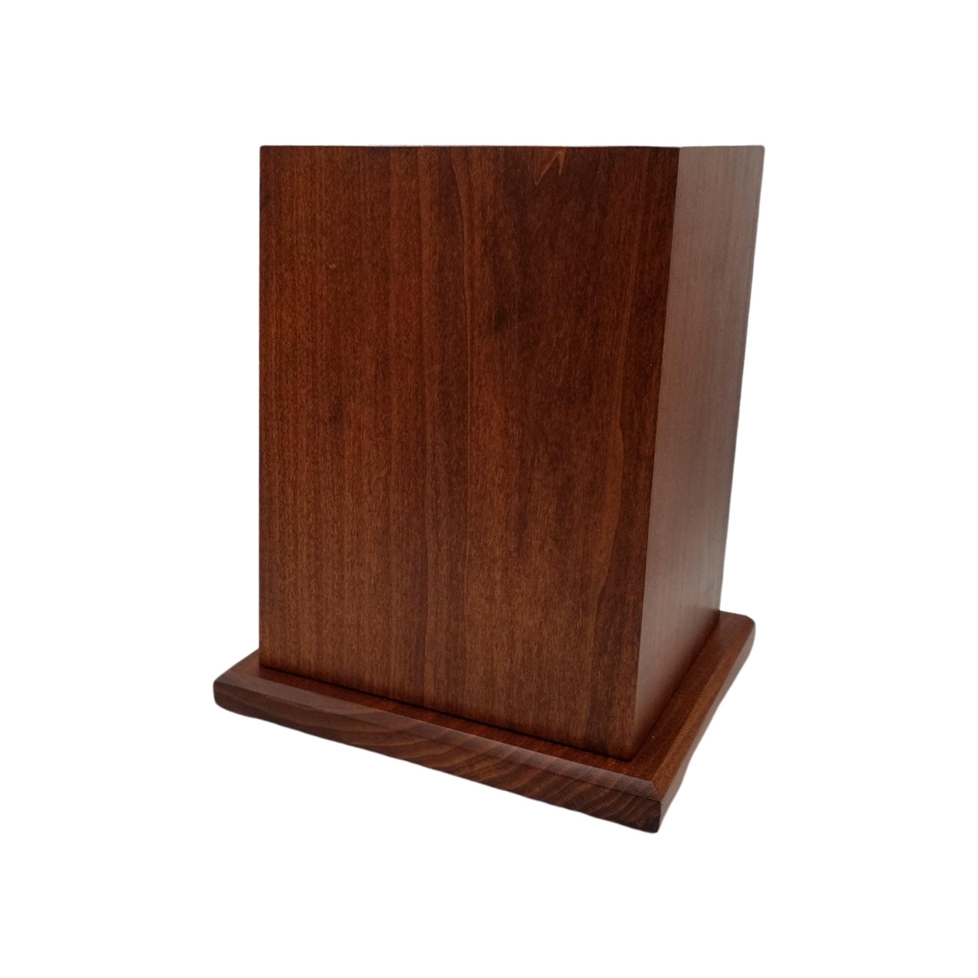 St Johnsbury Poplar Urn with a Cherry Satin Finish